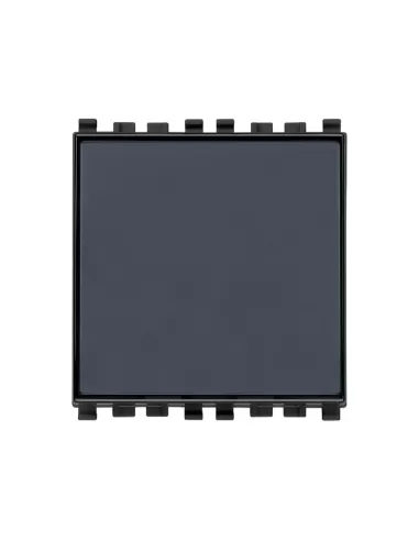 Botón de placa gris Vimar 20050 1P No 10A